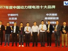 起点研究发布2017中国动力锂电池十大品牌名单